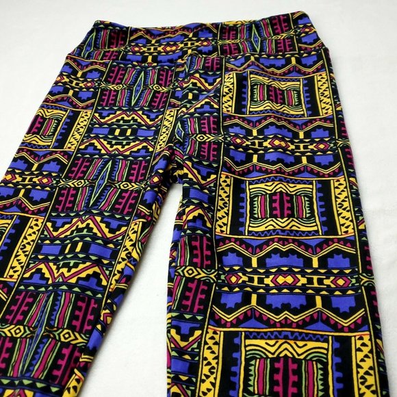 NWOT LulaRoe One Size Leggings  Womens Size 0-12  OS Stretch Pants Multicolor - Picture 2 of 7